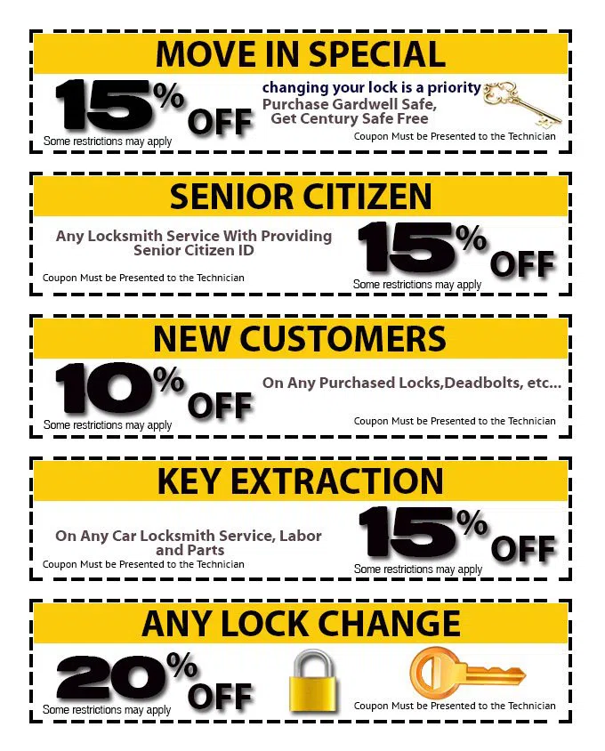 Security Locksmith Services Raleigh, NC 919-902-5148 - coupon-img